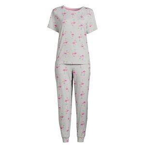 Secret Treasures Size Large 12-14 Pajama set  Whimsical Flamingos NWT